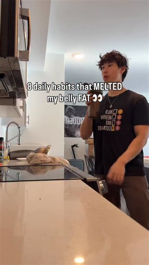 Kai Lin on Instagram: "8 daily habits that melted my belly fat 🔥🤫 1. One meal a day at night 🍽️ My body burns fat all day because I keep insulin low while staying full at dinner. 2. Walks after eating 🚶‍♂️ Ten to fifteen minutes and it literally cuts the glucose spike in half. 3. High protein first 🥩 Meat before anything. Keeps cravings gone and metabolism high. 4. Black coffee only ☕ Kills appetite, boosts fat burning, zero calories. 5. No snacks ever ❌🍪 Snacking keeps your fat storing sw