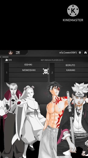 MOMOSHIKI ISSHIKI 🆚 BORUTO KAWAKI #garenafreefire #viral #naruto #shortsfeed #shorts #edit