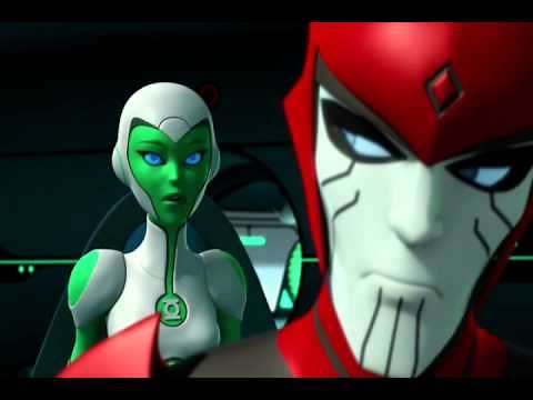 Green Lantern The Animated Series - Season 1: Aya and Razer Moments