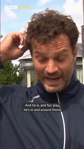 Jamie Dornan during the 153rd The Open Championship