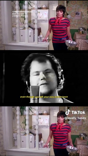 Arthur's Theme - Christopher Cross Lyrics Video