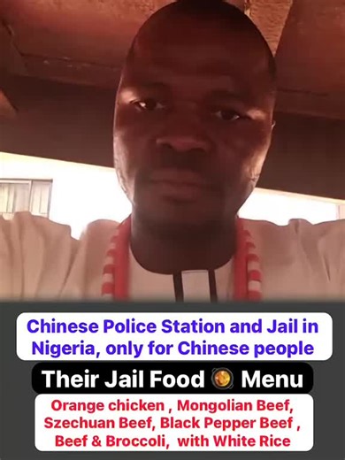Chinese Presence in Nigeria: Police Stations and Food