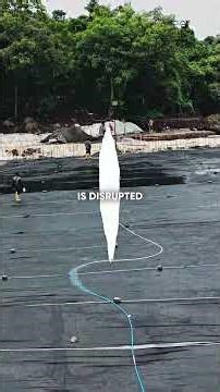 Plastic "blanket" for columns. Why?