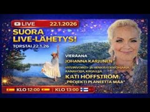 Projekti Planeetta Maa 🌍Kati Höffström ❤️Harvinaisen moniulotteinen hyvinvoinnin ammattilainen