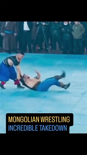 Mongolian wrestling technique: Incredible switch weight takedown #bjj #jiujitsu #wrestling