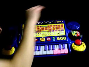 circuit bent Vtech DJ jazz n' jam