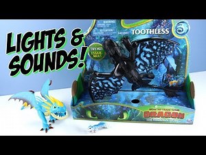 How to Train Your Dragon 3 The Hidden World Deluxe Toothless and Stormfly Toys