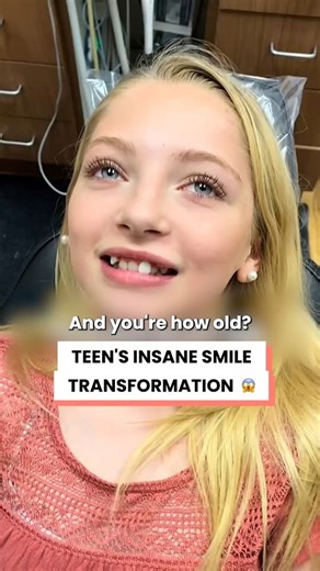 Her smile transformation is unbelievable