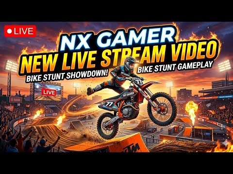 NX Gamer new live stream video 😱