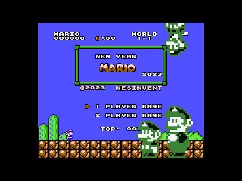 New Year Mario 2023 (SMB1 Hack) Part 1 I It's a New New Year I