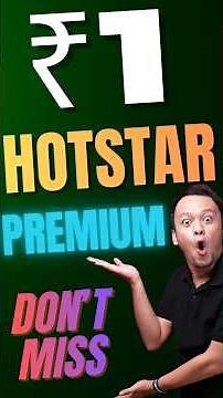 Jio Hotstar 1 Rupee Offer SHOCKER Is It Really Worth It
