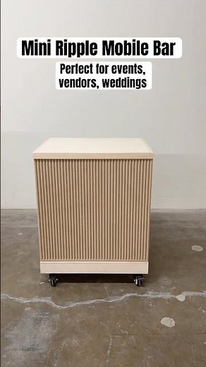 Watch This Ripple Mini Bar Unfold in Seconds | Compact & Custom-Built
