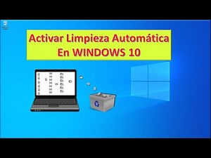 Como activar limpieza automática de PC en Windows 10