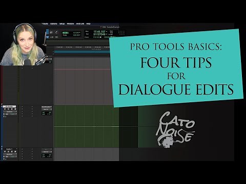 Pro Tools Basics: Editing Dialogue Tips and Tricks