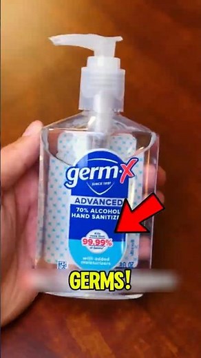 Do Hand Sanitizers REALLY Kill 99.9% of Germs? 🦠 The Truth Explained! #shorts #viral