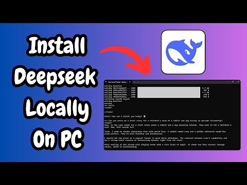 How To Install DeepSeek R1 Locally On Your PC/Laptop (Step By Step Guide) | Use Deepseek R1