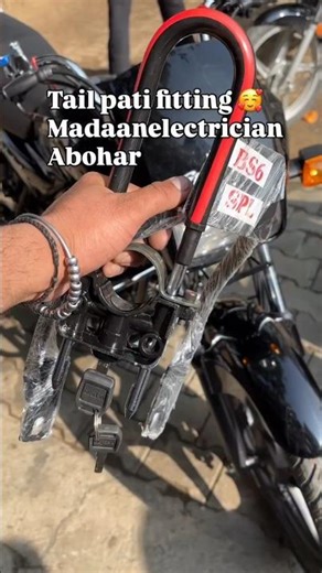 SPLENDOR MODIFIED |SPLENDOR TAIL PATTI FITTING #splendormodified #modifiedsplendor #splendor