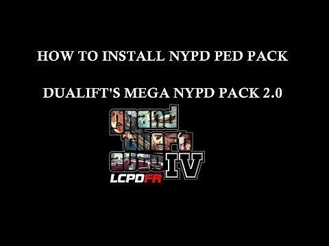 NYPD Pack 2 0 GTA4 LCPDFR Tutorial