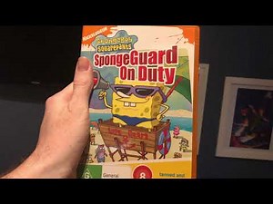 My SpongeBob SquarePants DVD Collection