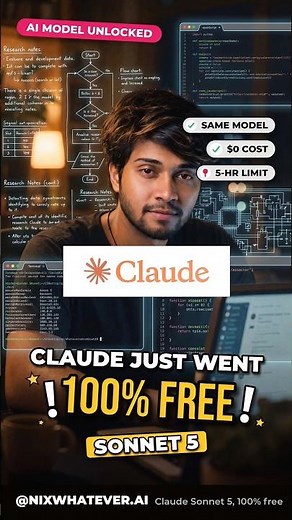 Anthropic’s Best AI Model Just Went Free (Claude Sonnet 5)