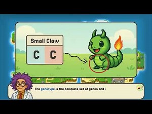 Variation of Inherited Traits with Genemon: Breed and Battle! - Science Game for Grades 6-8