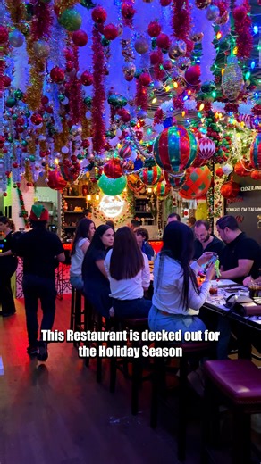 Florida Foodie / Things To Do on Instagram: "Rosalia’s Holiday Extravaganza . This cozy Mediterranean restaurant is full of holiday cheer! The vibrant decorations throughout the restaurant are incredible. Their holiday menu features many Christmas themed drinks and plates—be sure to ask about their secret menu too. . Must try specialty drinks: D’Grinch! Santa’s Sleigh Ride Buzz Mrs. Claus’ Sugar Cookietini Jingle Juice . Rosalia’s Kitchen 📍 12130 Miramar Pkwy, Miramar, FL 33025 . #Rosali