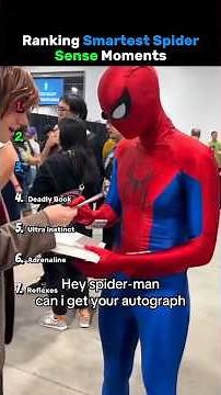 Ranking Best Spidey Sense Moments😭🥀