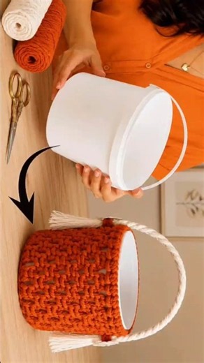 😍From Trash to Masterpiece!Before Throwing a Yogurt Container,Watch This—Unbelievable Result😱 #diy