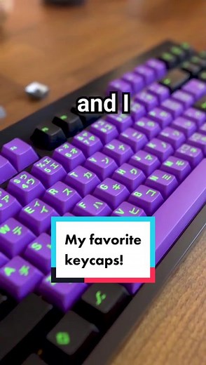 Favorite GMK Mecha 01 Evangelion Keycap Set