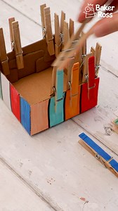 Engage little ones with this fun colour matching peg box craft! 🌈 Not only is it an interesting game, but it also enhances fine motor skills and hand-eye coordination. With an easy setup and endless creative possibilities, it's the perfect diy craft for at home learning. CRAFT IT >>> https://www.bakerross.co.uk/craft-ideas/teachers/colour-matching-peg-box/ #BakerRoss #homeschooling #motorskills #learningthroughplay | Baker Ross