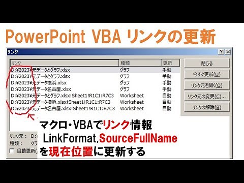 【マクロ】まだ手動で直してる？パワポのリンク貼り付けを一瞬で新フォルダへ書き換える裏技