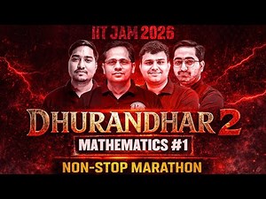 IIT JAM 2026 | IIT JAM Mathematics Marathon | Full Syllabus Revision in One Non-Stop | #1
