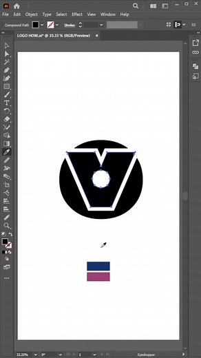 Adobe illustrator inspiration tutorial for a simple minimalist style...