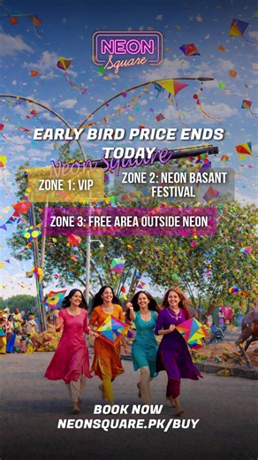 Celebrate Neon Basant Festival - A Spring Extravaganza