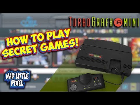 TurboGrafx-16 Mini How To Play Secret Games Force Gear & TwinBee!
