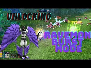 Digimon Masters: Liberando (Unlocking) Ravemon Burst Mode