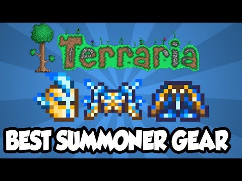 Terraria 1.3 - The Stardust Armor Set - The BEST Summoner Armour In Terraria 1.3