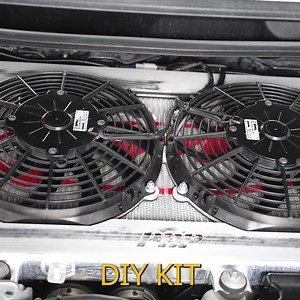 Keep engine temps in check with our Intercooler Fan Kit  Designed for seamless fit with OEM or PWR intercoolers on 70 & 200 Series Landcruisers. ✅ No cutting or modifications ✅ Improved airflow at low speeds ✅ User-controlled temperature & LED display ✅ Twin 10" SPAL fans | Perth Diesel Performance | Facebook