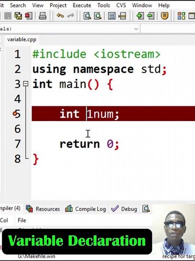 Variable Declaration Made EASY 🔥 (C++ Beginner Must Know!)