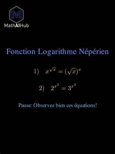 Comment résoudre des équations quand le $x$ joue à cache-cache dans l'exposant ? 🧐⚡️ #الرياضيات #fyp #Math #2bacpc #edutok #lycee