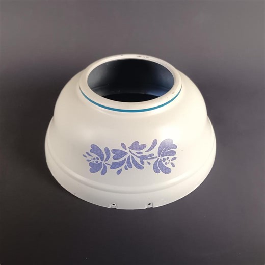 Vintage Pfaltzgraff Yorktowne Pattern Ceiling Fan Housing Painted Metal for Custom Projects - Etsy
