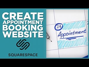 Squarespace Appointment Booking Website (Tutorial)