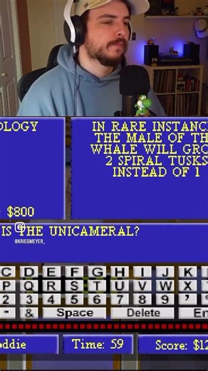 1998 Jeopardy wildin'. #jeopardy #n64 #nintendo