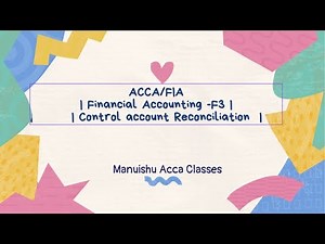 ACCA/FIA | Financial Accounting -F3 | Kaplan Exam Kit | Control account Reconciliation | Chapter 14