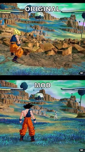 Goku SSJ1 en Sparking Zero: cómo ver la transformación y usar mods