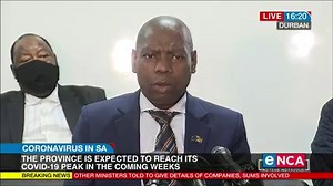 8.1K views · 81 reactions | Health Minister Zweli Mkhize is visiting COVID-19 facilities in KZN over the next two days. His visit comes as the province is expected to reach its infection peak in the coming weeks. He says bed occupancy in the province is low and that hospitals will be able to accommodate patients as the need arises. Courtesy #DStv403 | eNCAnews | Facebook
