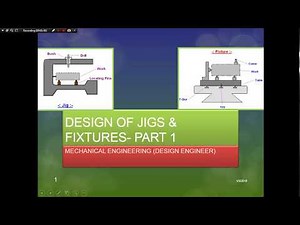 DESIGN OF JIGS & FIXTURES- PART 1