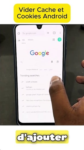 How to clear cache and cookies on Android