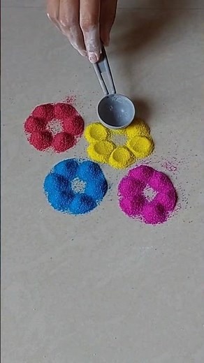 🌹 Nice Easy Simple Rangolis 🎄 Daily Rangoli 🌹 Part 5 🌹 #trending #viral #rangoli #kolam