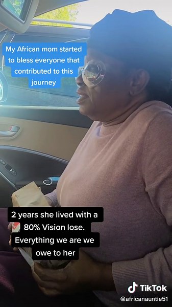 Celebrating Mom's Eye Surgery Success